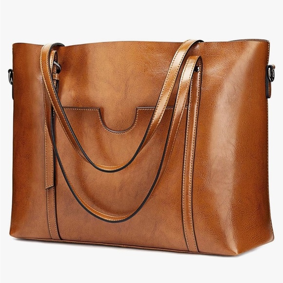 Over the shoulder with cross body strap for woman! Work bag, laptop bag - Picture 1 of 7